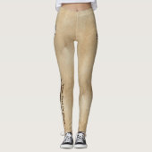 Universiteit van Beringia Mammoths Football Leggings (Voorkant)
