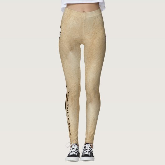 Universiteit van Beringia Mammoths Football Leggings (Voorkant)