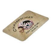 Universiteit van Beringia Puq'aak Bowl Magneet (Linkerzijde)