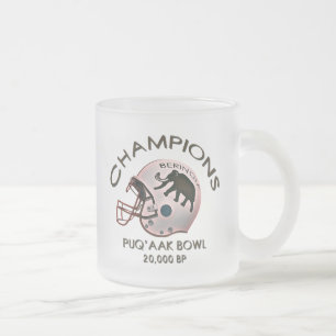 Universiteit van Beringia Puq'aak Bowl Matglas Koffiemok