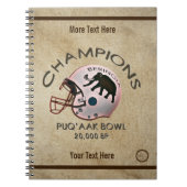 Universiteit van Beringia Puq'aak Bowl Notitieboek (Voorkant)