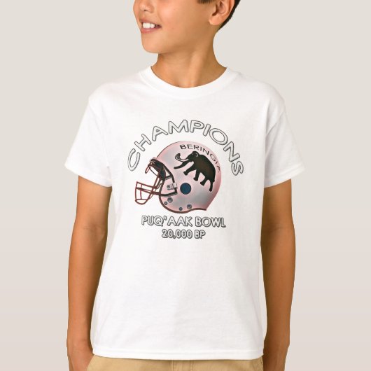 Universiteit van Beringia Puq'aak Bowl T-shirt (Voorkant)