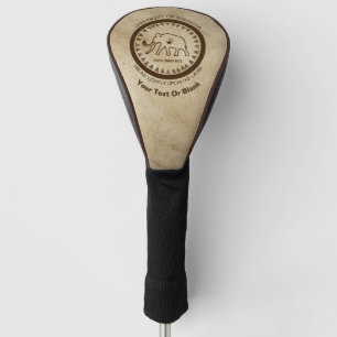 Universiteit van Beringia Wooly Mammoth Seal Golfheadcover