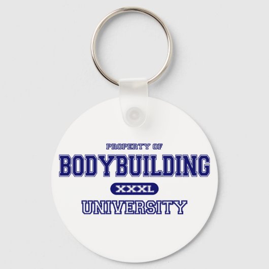 Universiteit van Bodybuilding Sleutelhanger (Voorkant)