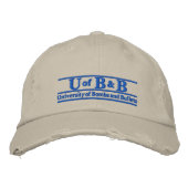 Universiteit van Bommen & Bullets Pet (Voorkant)