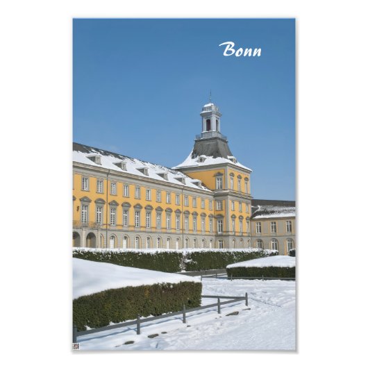 Universiteit van Bonn Foto Afdruk (Voorkant)