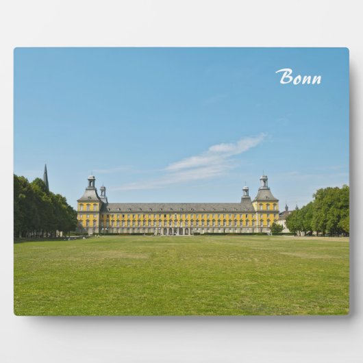 Universiteit van Bonn Plaquette Fotoplaat (Voorkant)