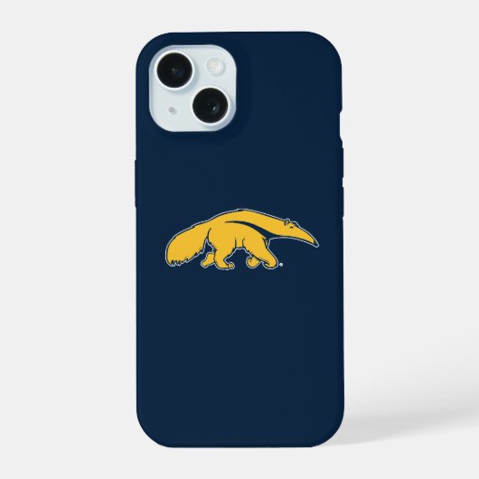 Universiteit van Californië, Irvine Anteater iPhone 15 Case (Achterkant)