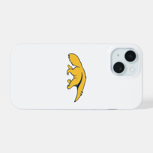 Universiteit van Californië, Irvine Anteater iPhone 15 Case (Achterkant horizontaal)