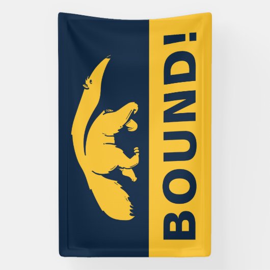 Universiteit van Californië, Irvine Anteater Spandoek (Verticaal)