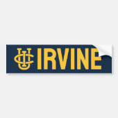 Universiteit van Californië, Irvine Logo Bumpersticker (Voorkant)
