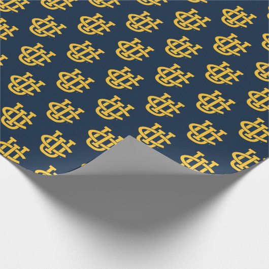 Universiteit van Californië, Irvine Logo Cadeaupapier (Hoek)