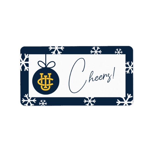 Universiteit van Californië, Irvine Logo Etiket (Voorkant)