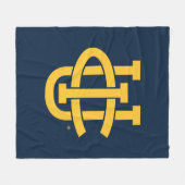 Universiteit van Californië, Irvine Logo Fleece Deken (Voorkant (Horizontaal))