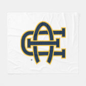 Universiteit van Californië, Irvine Logo Fleece Deken (Voorkant (Horizontaal))