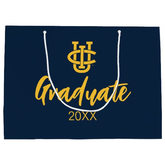 Universiteit van Californië, Irvine Logo Groot Cadeauzakje (Achterkant)