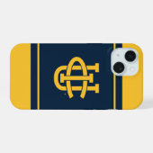 Universiteit van Californië, Irvine Logo iPhone 15 Case (Achterkant horizontaal)