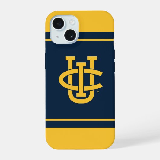 Universiteit van Californië, Irvine Logo iPhone 15 Case (Achterkant)