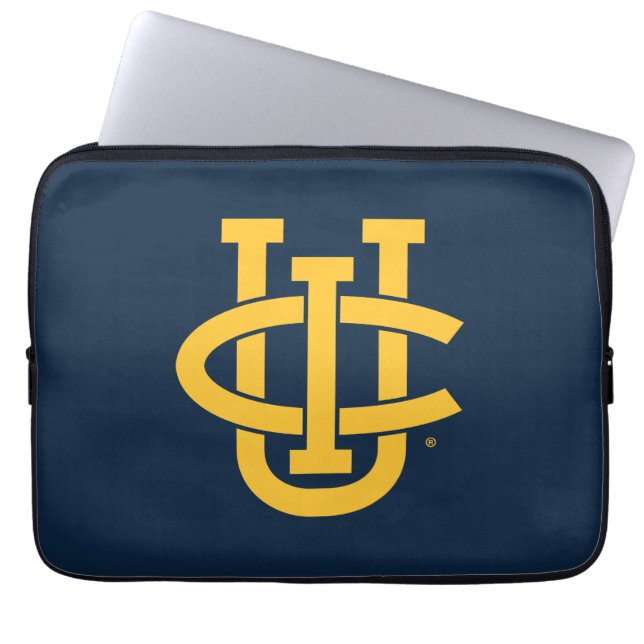 Universiteit van Californië, Irvine Logo Laptop Sleeve (Voorkant)