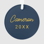 Universiteit van Californië, Irvine Logo Ornament (achterkant)