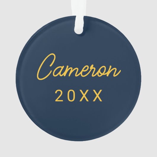 Universiteit van Californië, Irvine Logo Ornament (achterkant)