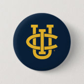 Universiteit van Californië, Irvine Logo Ronde Button 5,7 Cm (Voorkant)