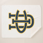 Universiteit van Californië, Irvine Logo Sherpa Deken (Voorkant (horizontaal))