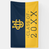 Universiteit van Californië, Irvine Logo Spandoek (Verticaal)