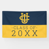 Universiteit van Californië, Irvine Logo Spandoek (Horizontaal)