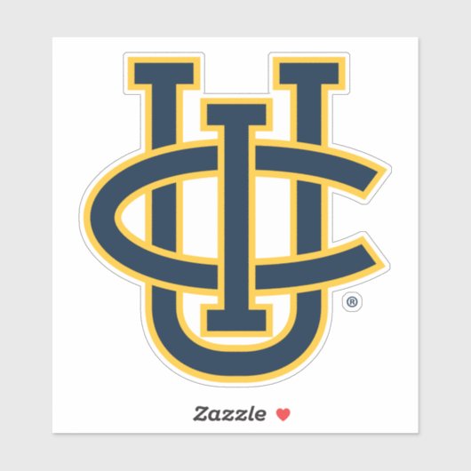 Universiteit van Californië, Irvine Logo Sticker (Vel)