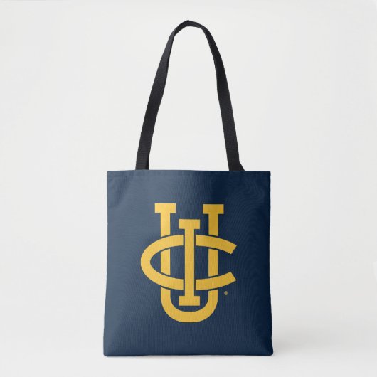 Universiteit van Californië, Irvine Logo Tote Bag (Voorkant)
