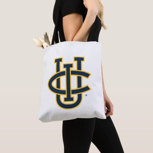 Universiteit van Californië, Irvine Logo Tote Bag (Dichtbij)