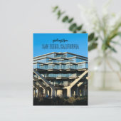 Universiteit van Californië, San Diego briefkaart (Staand voorkant)