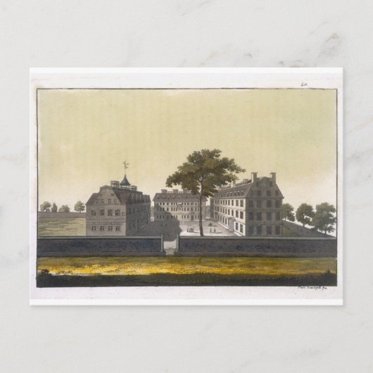 Universiteit van Cambridge, Massachusetts, van Le Briefkaart (Voorkant)