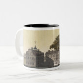 Universiteit van Cambridge, Massachusetts, van Le  Tweekleurige Koffiemok (Voorkant links)