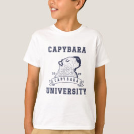 Universiteit van Capybara T-shirt