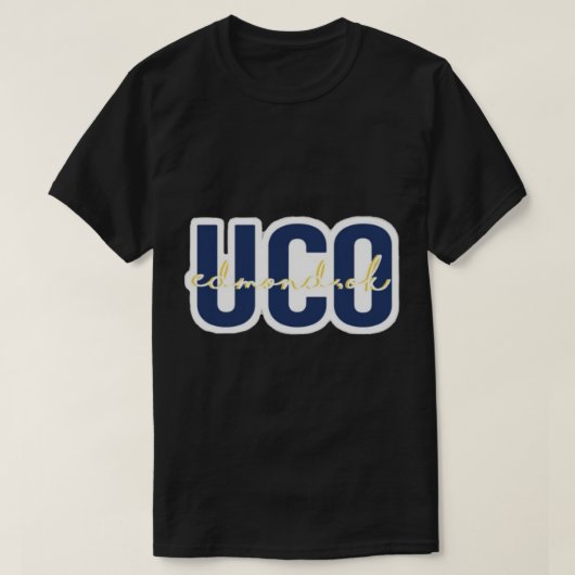 Universiteit van Central Oklahoma College Classic  T-shirt (Design voorkant)