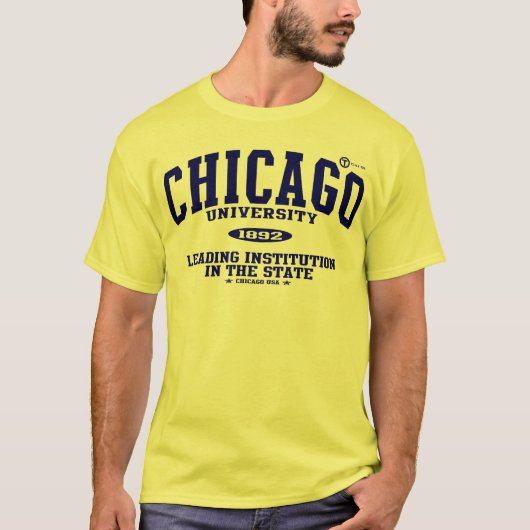 Universiteit van Chicago T-shirt (Voorkant)