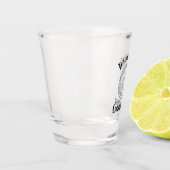Universiteit van Common Sense Shot Glas (Links)