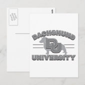 Universiteit van Dachshund Briefkaart (Voorkant / Achterkant)
