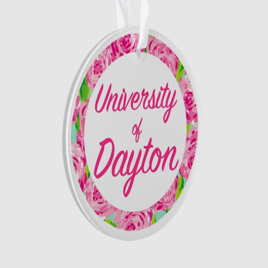 Universiteit van Dayton Ornament (voorkant)
