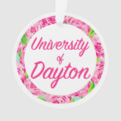 Universiteit van Dayton Ornament (voorkant)