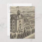 Universiteit van de Stille Oceaan Briefkaart (Voorkant / Achterkant)