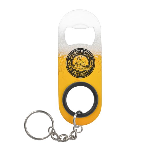 Universiteit van Drunken Mini Flessenopener (Voorkant)