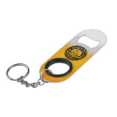 Universiteit van Drunken Mini Flessenopener (Voorkant Gekanteld)