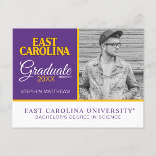 Universiteit van East Carolina   East Carolina Aankondigingskaart