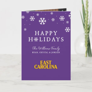 Universiteit van East Carolina   East Carolina Feestdagen Kaart