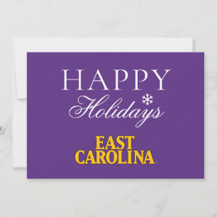Universiteit van East Carolina   East Carolina Feestdagenkaart
