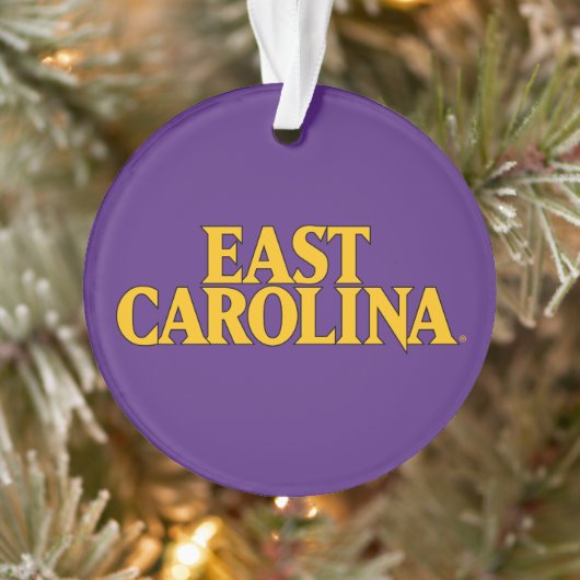 Universiteit van East Carolina | East Carolina Ornament (Boom)