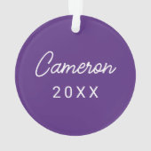 Universiteit van East Carolina | East Carolina Ornament (achterkant)